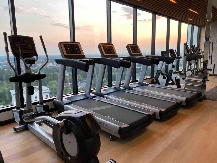 New & Cozy 2 Bedroom @ The Astra Sky River Chiang Mai Eksteriør bilde