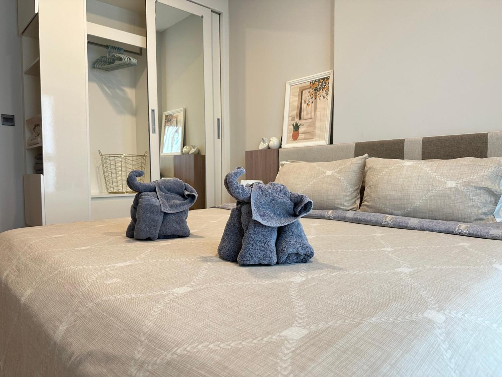 New & Cozy 2 Bedroom @ The Astra Sky River Chiang Mai Eksteriør bilde